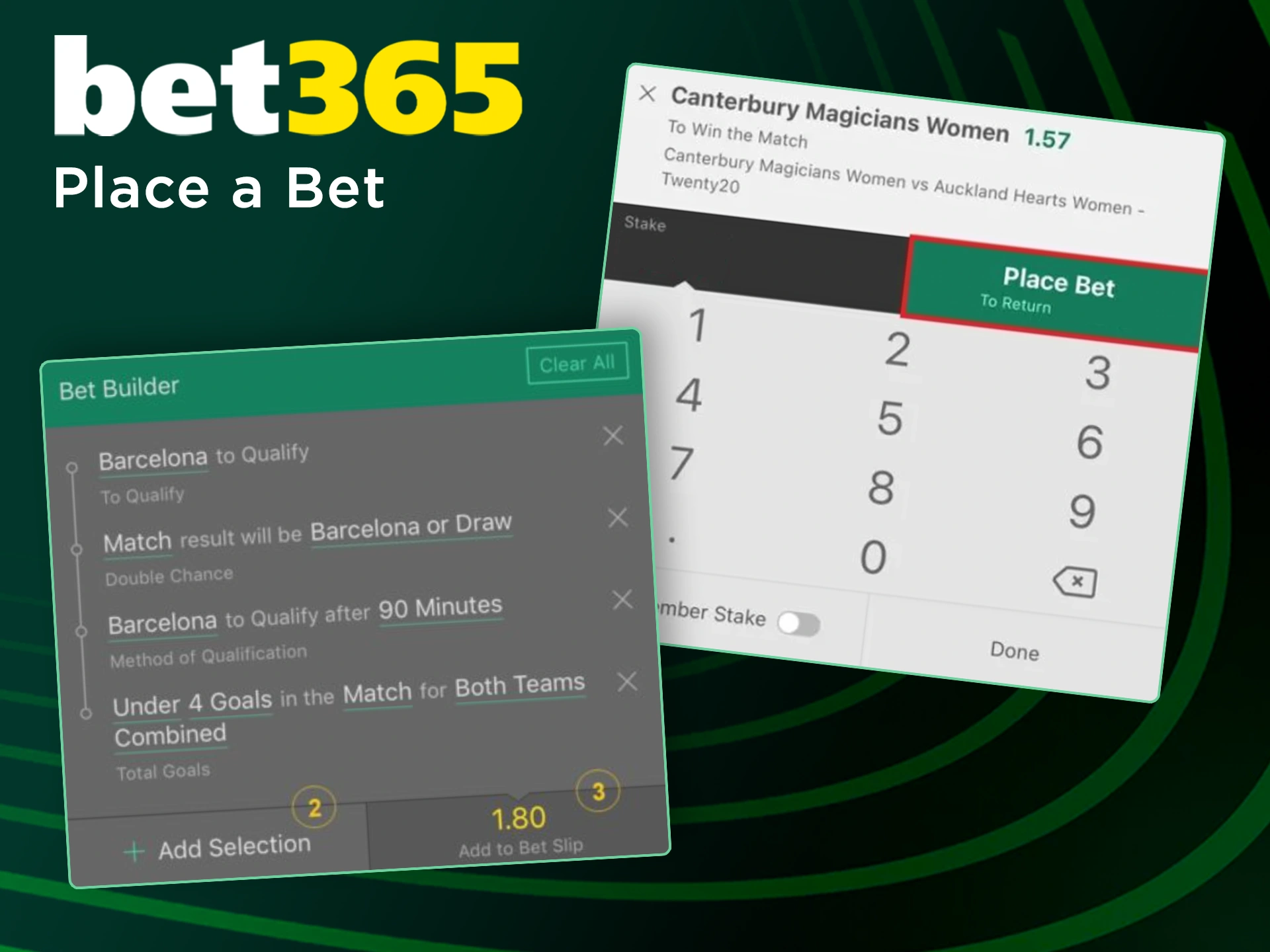 Find out and place your first bet at Bet365.