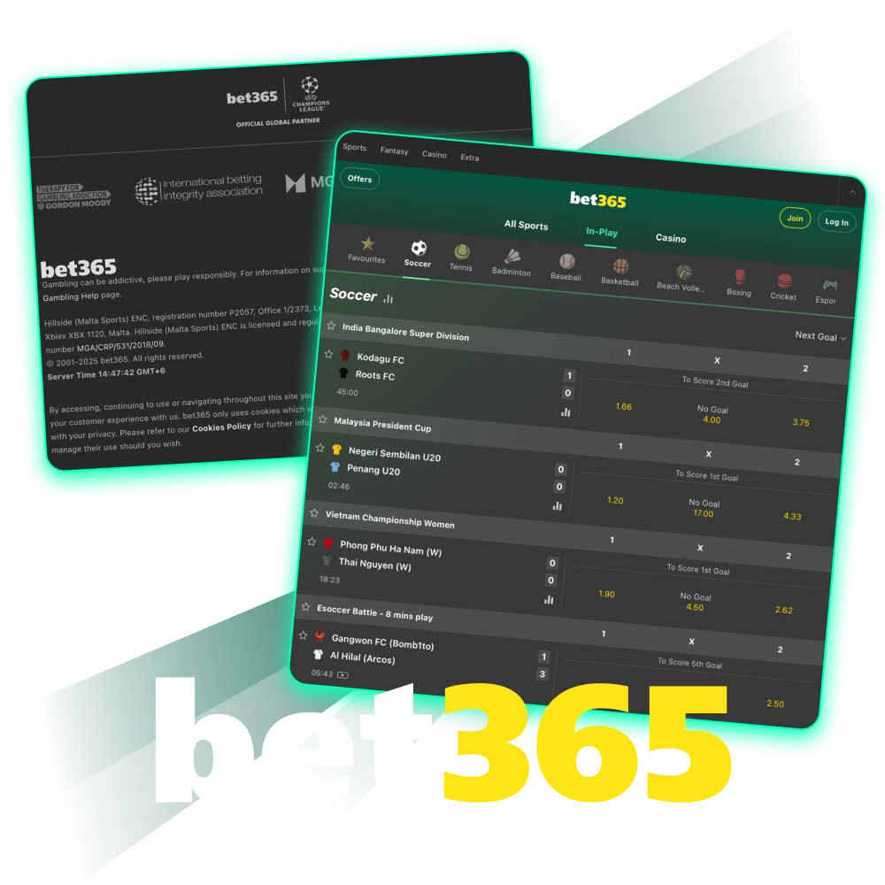 Find out more about Bet365 bookmaker and why users choose it.
