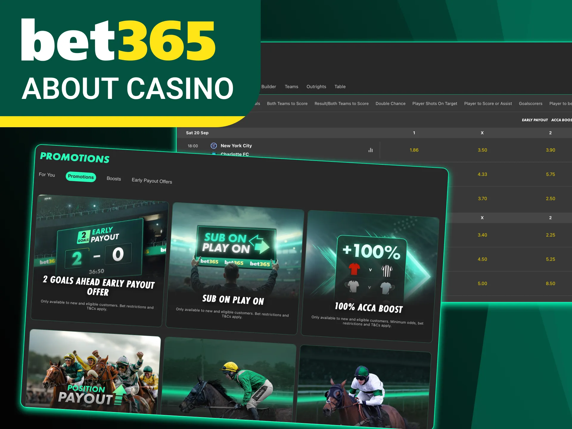 Find out more about Bet365 in the description.