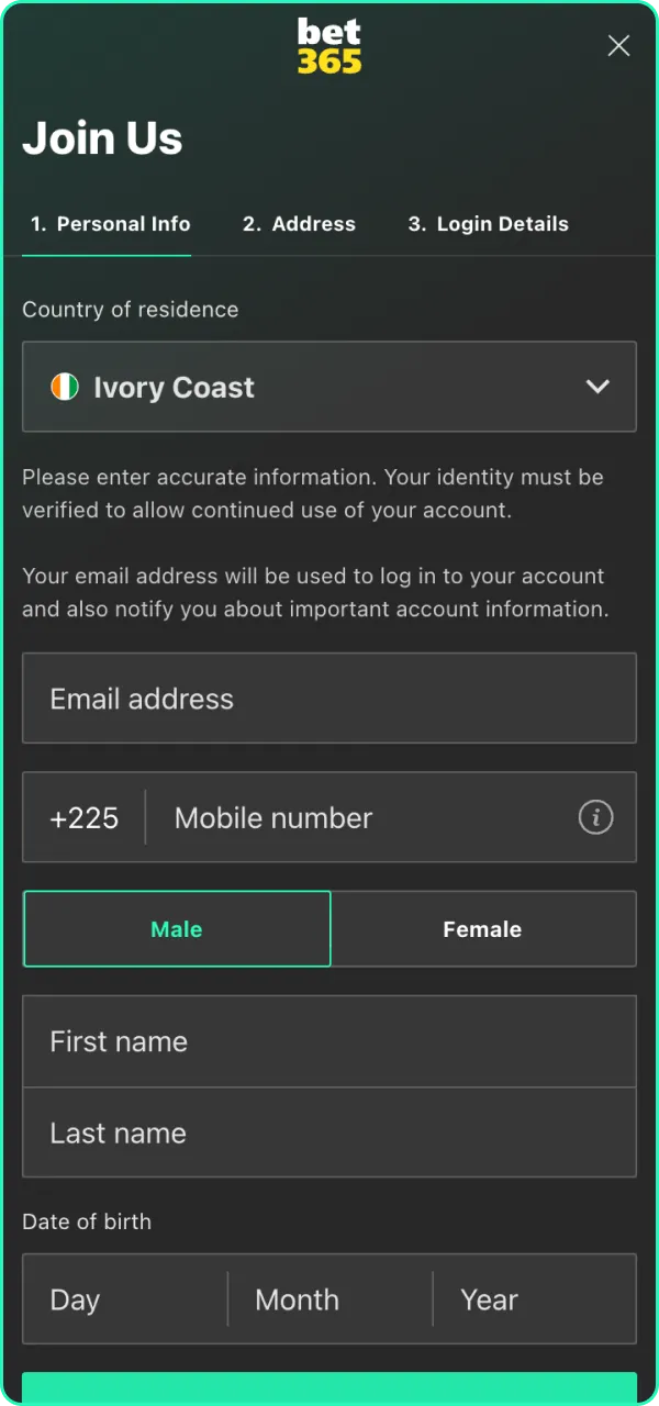 Register at Bet365 and step into winning world.