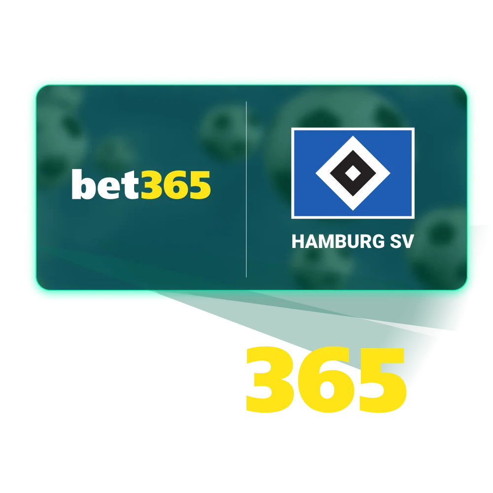Bet365 becomes the official partner of Hamburg SV, uniting fans and football passion.