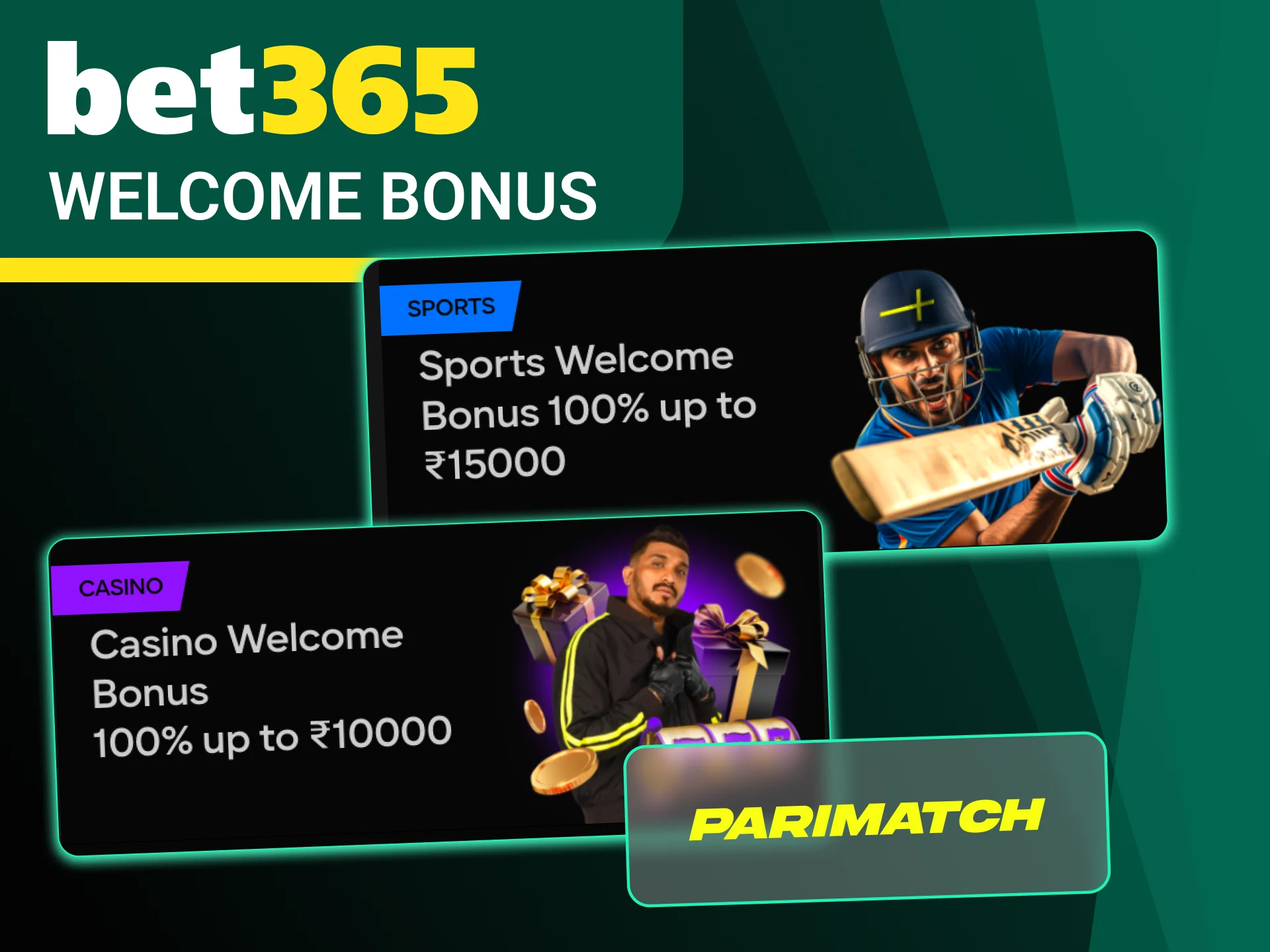 Parimatch offers new players great welcome bonuses to get them started.